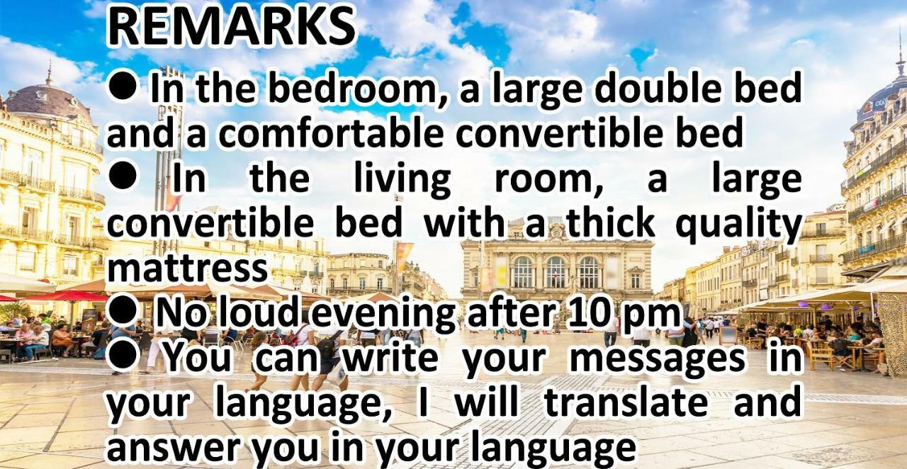 Appartement Comédie Musée-fabre Parking Offert Climatisation *