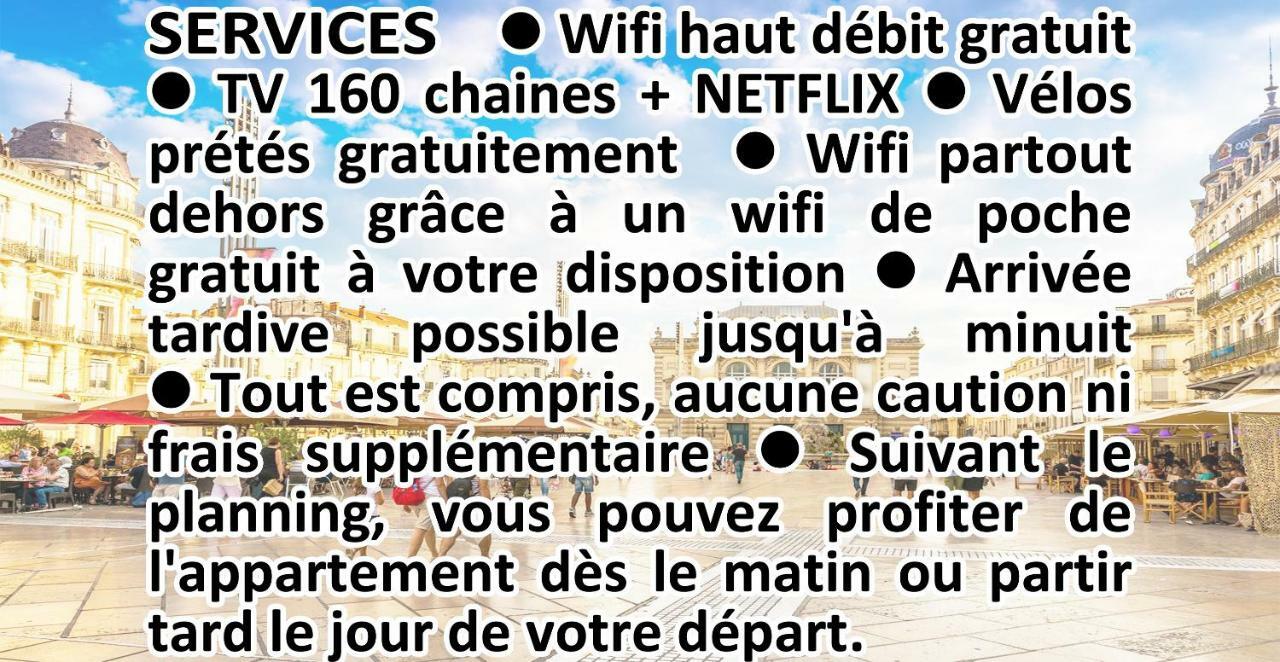 Comédie Musée-fabre Parking Offert Climatisation Appartement Montpellier
